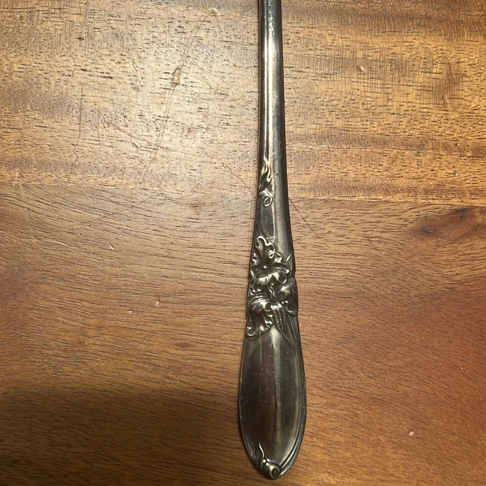 $5 in Bundle -Vintage Serving Set - Community Silverplate - White Orchid Pattern